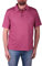 CASAMODA Herren Polo-Shirt unifarben Brusttasche, Beere, L