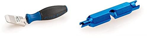 Park Tool Men's 57-00721 Brake Accessories, Black, One Size & VC-1 - Valve Core Tool Tool,Blue