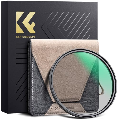 K&F CONCEPT Nano-X Pro 77mm Filtro Polarizzatore Circolare Filtro CPL con Frame in Ottone 36 Strati Rivestimento Nano in Vetro Ottico per Obiettivi 77mm