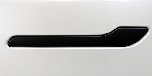 Custom Cut Graphics Full Door Handle Wrap for Tesla Model 3/Y (Matte Black)