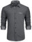 Enlision Mens Shirts Long Sleeve Button Up Dress Formal Texudo Charcoal Grey a Shirts for Men UK Regular Fit with Pocket for Casual Office M