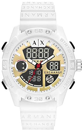 Armani Exchange Herren Analog-Digital Uhr mit Armband AX2961