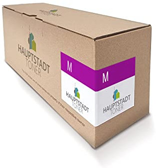1x Hauptstadttoner kompatibel für Dell C 3760, C 3760 DN, C 3760 n, C 3765, C 3765 dnf, C3760, C3760dn, C3760n, C3765, C3765dnf ersetzt 593-BBCX MPJ42 Magenta