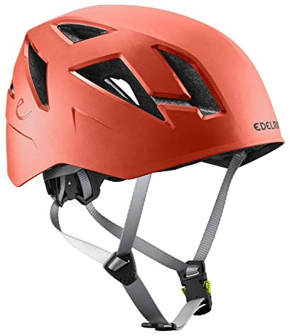 EDELRID Unisex – Erwachsene Zodiac II Kletterhelm, red, 55-61 cm