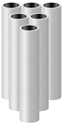 Rullo levapelucchi Rullo grande per pelucchi da pavimento per peli di animali domestici Extra appiccicoso Manico lungo estensibile Scopa adesiva per grandi superfici con 5 ricariche per moquette