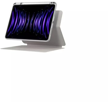 BASEUS Minimalist Series iPad Pro 12.9 Magnetische Schutzhülle (Hellgrau)