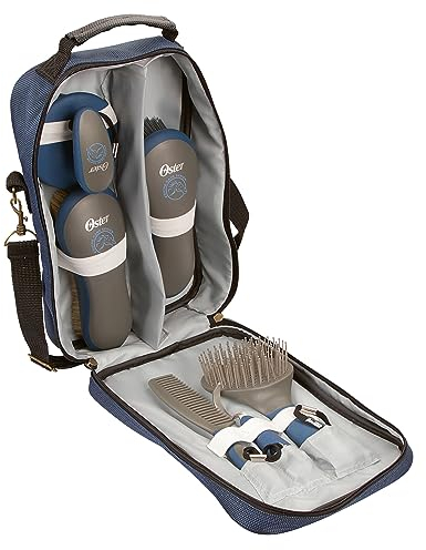 Konege Pferdepflege-Set 7-teilig, blau