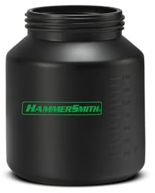 Hammersmith PaintBlast Ersatz Farbbehälter - Zubehör für Hammersmith PaintBlast Farbsprühsystem - Behälter für Lackierpistole - 800ml - inkl. Deckel