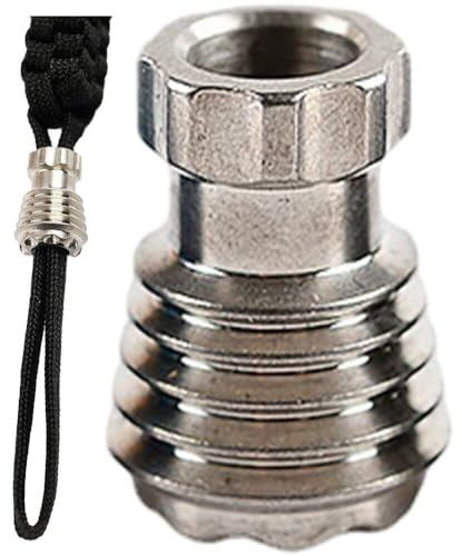 Titanlegierung Tc4 Messerperlen Messer Lanyard Camping Messer Gadgets Anhänger Paracord Messer EDC Outdoor Multi Tool