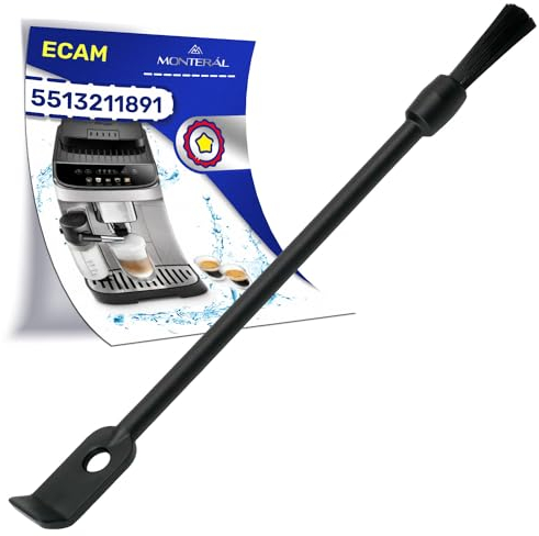 Reinigungsbürste mit Abstreifer zur Reinigung der Kaffeevollautomat mit dem Originalcode 5513211891 für DeLonghi ECAM - MADE IN ITALY - Garantie 10 Jahre - MONTERAL