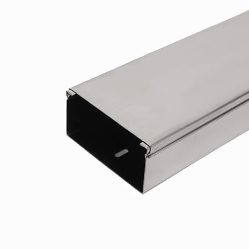 ZCFXIFGF Cable Trunking,self-adhesive Floor Cable Cover,conduit Trunking,Cable Trunking Kit,Cable Concealer For Wall,Sturdy,For Under Office Desks,behind TV Cabinets,under Conference Room Tables