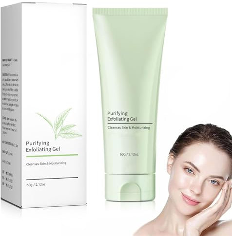 Gel Scrub Esfoliante per Viso E Corpo,Scrub Viso Donna Delicato Esfoliante,Advanced Exfoliating Scrub Gel,Purifying Exfoliating Gel,Purifying Exfoliating Moisturizing Gel,60g