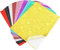 Rairsky 20 Sheets Holographic Printable Vinyl Sticker Paper,10 Colors A4 Self Adhesive Transparent Waterproof Sticker Paper, for Craft, Scrapbooking, Cutters