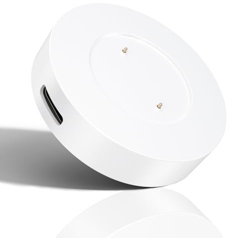 Oumida Ladekabel Kompatibel mit Huawei Watch GT Classic Sport GT2 GT2E Ladegerät, USB Ladestation Charger für Honor Watch Magic Honor Watch Dream GS Pro(kein Kabel) (Weiß)