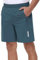 Rvinroo Sport Shorts Herren Schnelltrocknende Training Herren Gym Bodybuilding lässige Shorts Basketball Atmungsaktive Laufshorts mit Reißverschlusstasche Greyblue 2XL