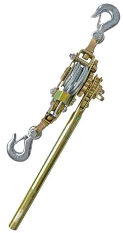 ASerZenith Treuil Manuel Robuste pour Bateau, Treuil Manuel, Treuil Manuel À Crochet De 3 Tonnes