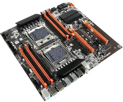 Placa Base de CPU de Ordenador, PC X99 de 256 GB de Doble Canal, Placas Base para procesos USB 3.0 DDR4