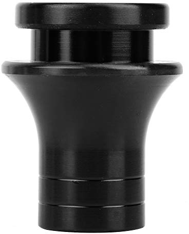 CHICIRIS Schalthebeladapter Aluminium Schaltmanschettenhalter M12x1,25 Schwarz Schaltmanschettenadapter Direkter Ersatz Universell für Fahrzeuge mit Schaltgetriebe Einfache Installation Sicherer Sitz