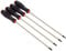 Neilsen - Juego de 4 destornilladores Torx estrella CT2899 T15/T20/T25/T30-250 mm - Extra largos - Plata
