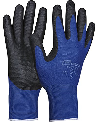 Gebol Arbeitshandschuh Super Grip 9, 576485, L (2er Pack)