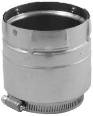 M&G DuraVent PelletVent Pro 3 Pellet Vent Pro Quick Release Appliance Adaptor,Stainless Steel,3PVP-ADS