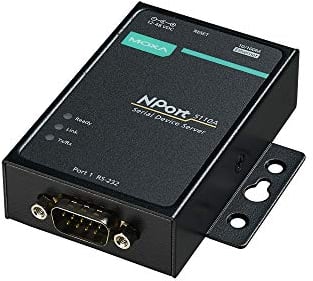 Moxa NPort 5110A - Geräteserver - 10Mb LAN, 100Mb LAN, RS-232 (Nport-5110A)