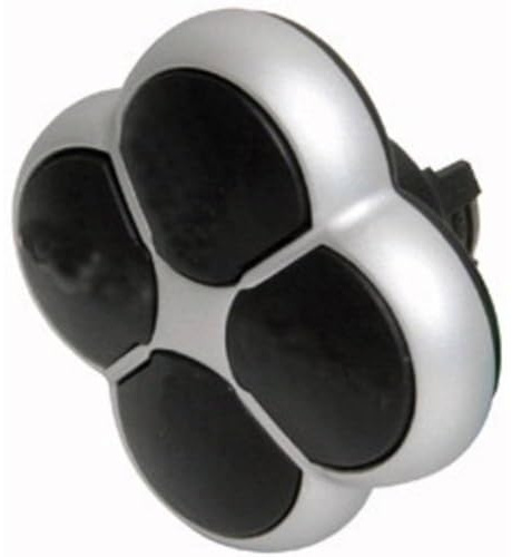 Eaton 279411 Drucktaste 4-fach, schwarz, Tastend, Titan