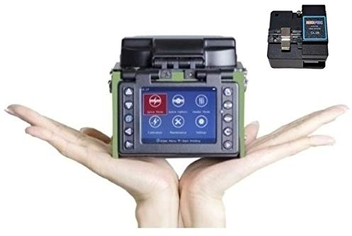 Ekoptic S-20 - Mini soudeuse fibre optique FTTH D3 - LAN, Haute Fiabilité, 3 axes, Fibres G657A2 & G652D, Batterie 300 épissures