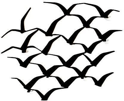 Decorizzly®, Crochets muraux décoratifs, porte-manteaux, cintres originaux BIRDS