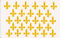 DRAPEAU ROYAL DE FRANCE BOURBON S XVIII. QUALITÉ SATIN PREMIUM. DIMENSION 150X90 Grande taille