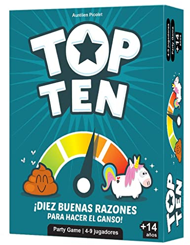Cocktail Games Top Ten - Spanisches Kartenspiel (CGTT01ES)