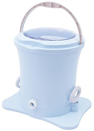 Clothing Spinner Dryer Compact Spin Dryer Mini Clothes Dryer, Manual Laundry Dryer Non-Electric Laundry Drying Machine (4~8 Pieces of Spring & Summer Clothes, 1~3 Pieces of Autumn & Winter Clothes)