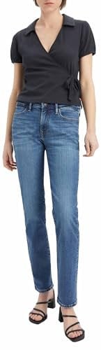 Levi's Damen 712 Slim Jeans, Blue Wave Mid, 26W / 28L EU