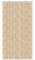 BIANCHERIAWEB Tenda Antimosca Antirumore Caduta Pannello Porta Finestra Casa in Ciniglia 120x230 Beige