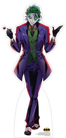 Star Cutouts SC4306 The Joker Anime Style Star Mini Small Cardboard Cutout
