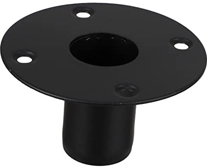 Veemoon 1 Pc Fond De Fer Haut-Parleur Insert D'enceinte Support De Base Denceinte Pied Denceinte Accessoires De Support Denceinte Haut-Parleur Trépied DJ Enceinte Sono Laiton Le Fer Divers