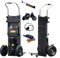 Elektrische Sackkarre, Herausnehmbarer Akku (48 V/36 Ah), Tragfähigkeit (400 Kg), 1200W BüRstenlosem Motor, Elektrischer Treppensteiger Treppen Hoch Und Runter,24AH