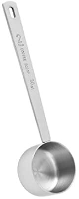 Cuillère à café en acier inoxydable de 15 ml/30 ml Cuillère à mesurer à long manche cuillère à soupe pour café, lait, poudre de fruits, cuillère à café en acier inoxydable, cuillère à soupe pour café