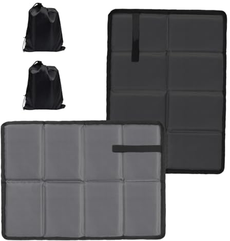 Hunting Camping Sitzkissen, Sitzmatte Wasserdicht Tragbar, Wasserdicht Spielplatz Matte, Thermo Sitzmatte Kinder, Wasserdicht Tragbar Sitzunterlage, Outdoor Sitzkissen Faltbares, 2 Aufbewahrungsbeutel