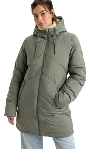 Roxy Better Weather - Longline Hooded Puffer Jacket for Women