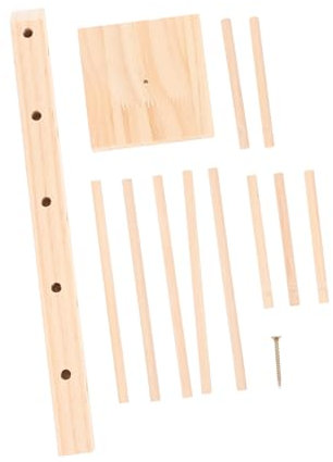 GALPADA Multi Eyeglasses Rack Natürlichem Kiefernholz Stabiler Brillenständer Für Sonnenbrillen Und Lesebrillen Platzsparender Organizer Für Zuhause Und Büro Einfache Installation Und