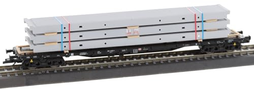 Tillig 18138 TT Niederbordwagen Rs 689 mit Trogdeckenplatten, DBAG, Ep.VI