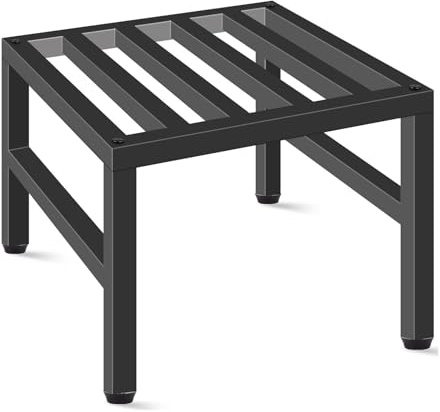 Fruusv Plant Display Rack, Planter Holder Flower Pot, Heavy Duty Plant Stand, Flower Stand Display Rack, Metal Plant Rack, Non-slip Metal Plant Display Rack for Deck, Garden, and Living Room Use