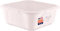 Best House | Square Basin | Kitchen Washing Up Bowl | 15 Litres | White | 1 PC | Multipurpose Bath Tub/Washing Tub for Kitchen, Bathroom, and Household Use (Pack of 1)