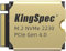 KingSpec 512GB 2230 M.2 NVMe PCIe 4.0 x4 SSD with Heatsink, Read Speed up to 5000MB/s, Internal Solid State Drive Compatible with Steam Deck, ROG Ally, Surface Pro