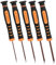 5 Piece Precision Screwdriver Set, Small Phillips Screwdriver Kit with 1.2mm,1.5mm,2.0mm,3.0mm,4.0mm for Eyeglass, Watch, Computer, Laptop, Phone, Screwdrivers Repair