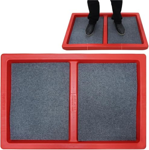Schuhdesinfektionsmatte, Fußmatten zur Desinfektion von Schuhsohlen, Desinfektionsmatte for 2 Bereiche, Desinfektionsfußmatte for den Eingangsbereich, Schuhdesinfektionsmatte for Krankenhaus, Labor, I
