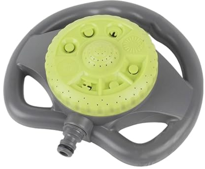 Rotating Water Sprinkler - Garten-Sprinkler für Lawns | Intelligent 8 Modi Rotary Lawn Sprinkler | High-Strength Uniform Large Area Bewässerung für Landwirtschaft Landwirtschaft | 20 x 19 cm