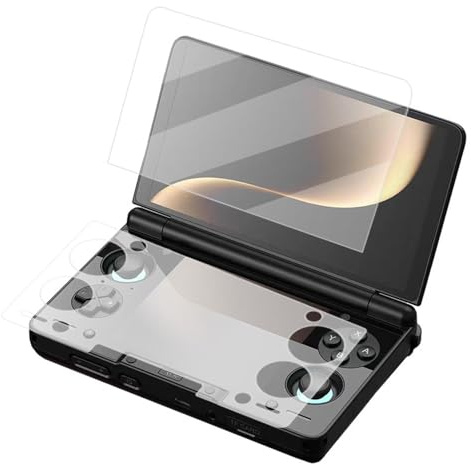 Schutzfolie für AYN THOR, Panzerglas Schutzfolie für AYN THOR Gaming Konsole Displayschutz, 9H Härte Anti-Scrach Anti-Fingerabdruck Anti-Bläschen