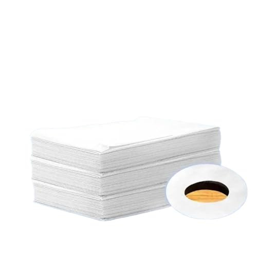 Massageliege Bezug 20/40 Stück Massage-Tischlaken, wasserdicht, Vlies, SPA-Bettbezug, atmungsaktiv, 80 x 180 cm, for Schönheitssalons und Hotels(20pcs round face)